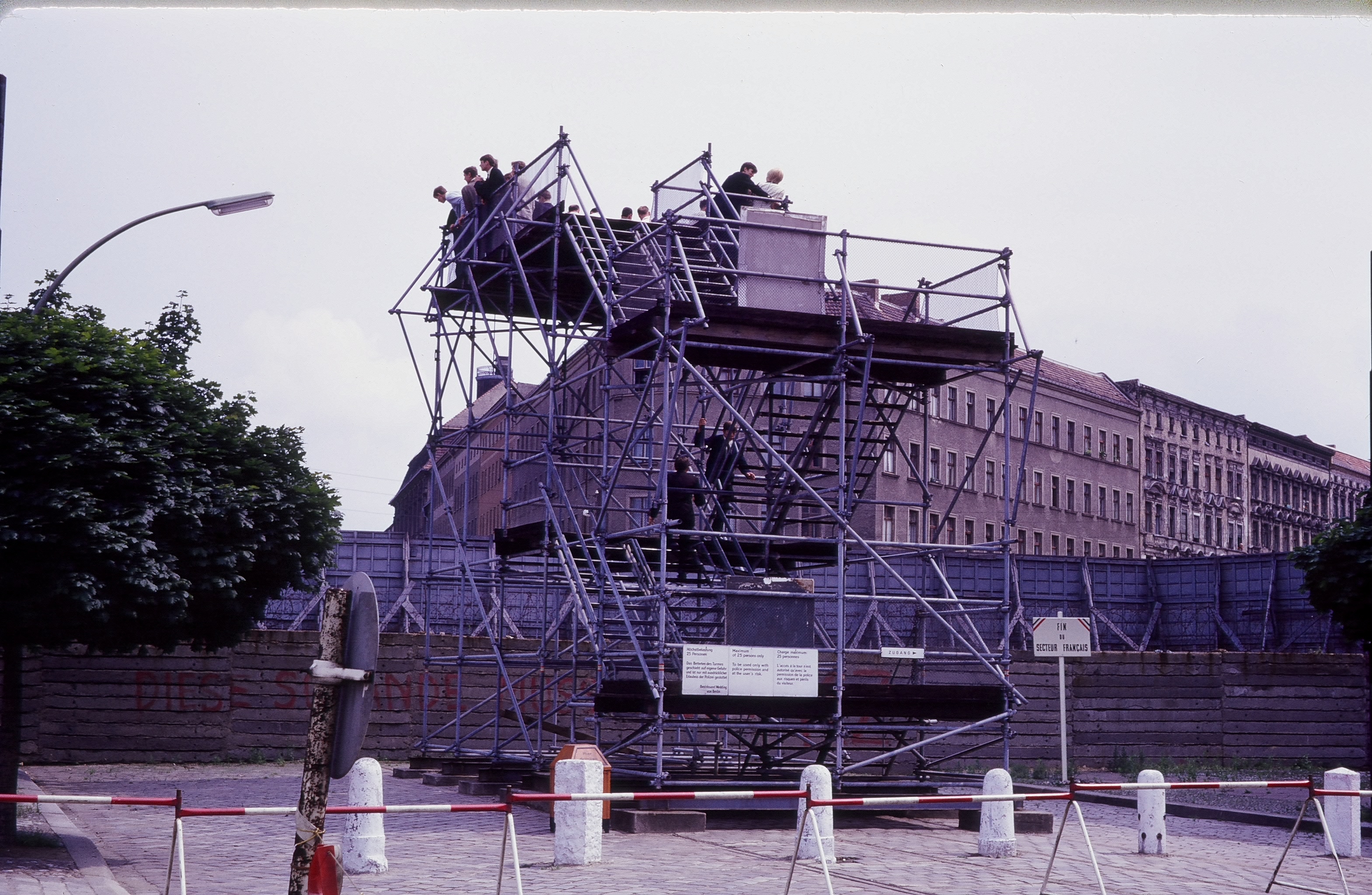 Die Grenze in Berlin 1966