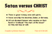 Satan versus Christ (NKJV)
