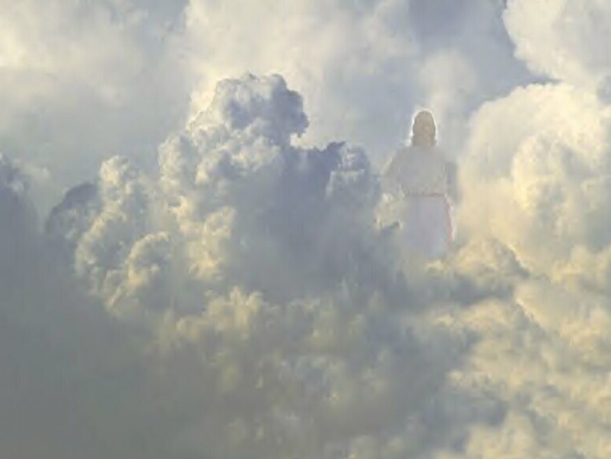 Jesus in the Clouds at his Second Coming
