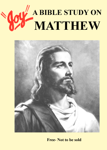A Bible Study on Matthew
