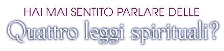 Italian - English Four Spiritual Laws (not online yet, check back)