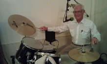 Yes, I play the drums at church!